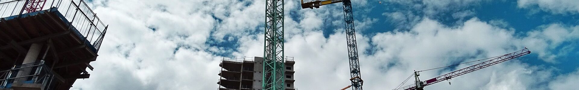 Cranes on Construction site