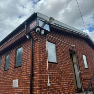 CCTV Cameras Installed On Building